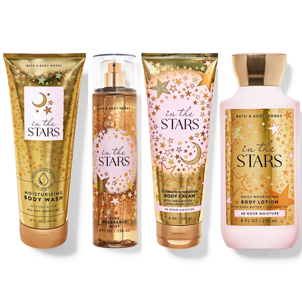 Bath & Body Works In The Stars 4 Piece Body Care Collection Set NEW